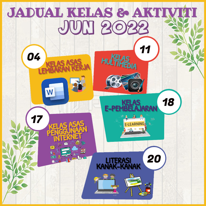 JADUAL AKTIVITI JUN 2022