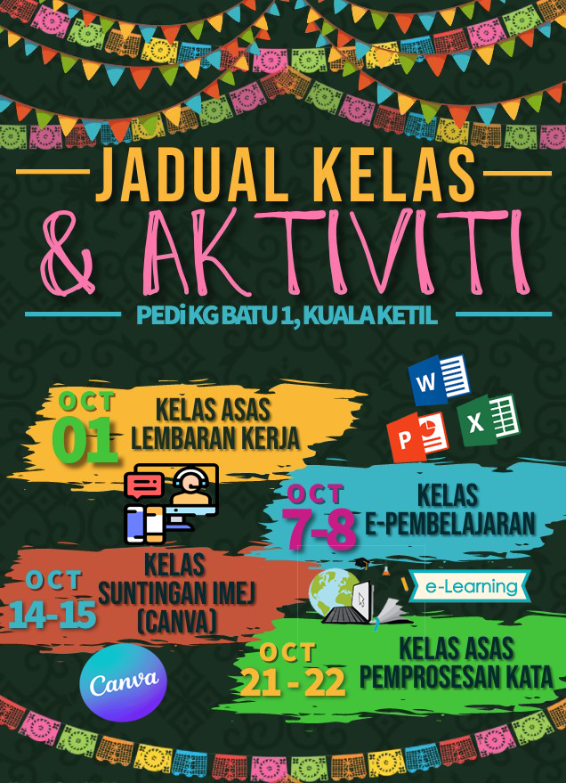 JADUAL AKTIVITI OKTOBER 2022