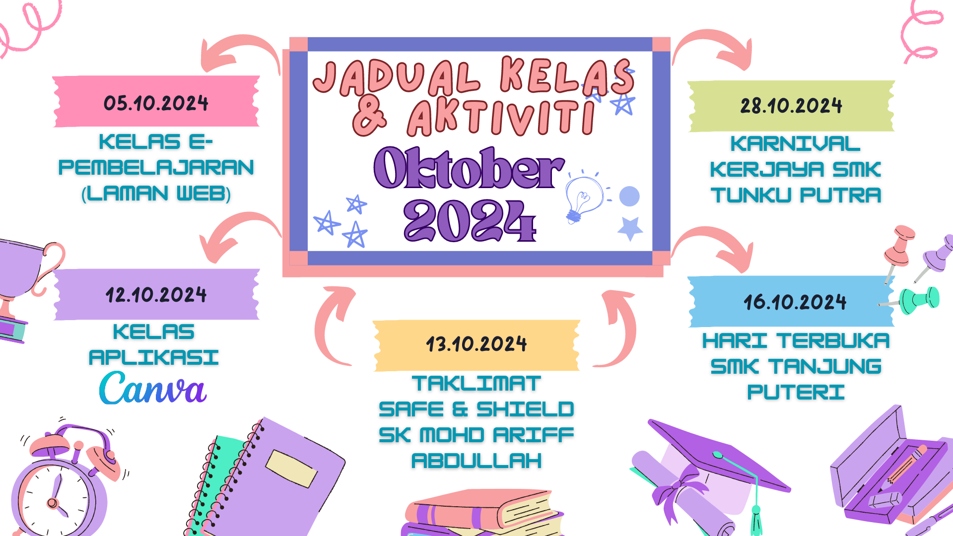 JADUAL AKTIVITI OKTOBER 2024