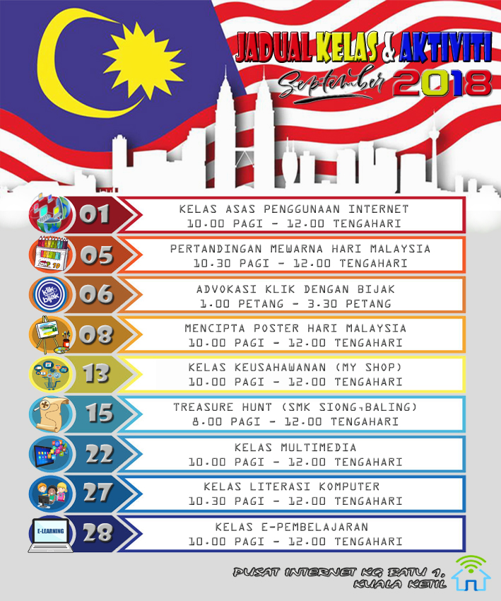 JADUAL SEPTEMBER